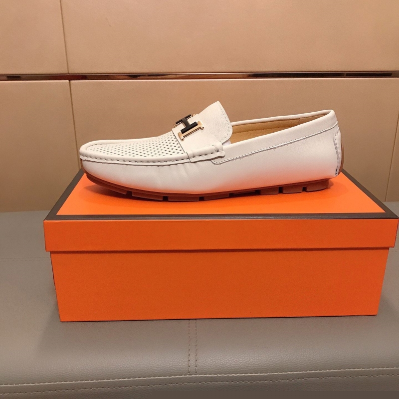 H**mes leather shoes